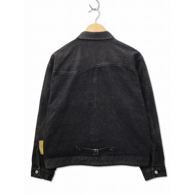 未使用品 アンダーカバー UNDERCOVER 2026SS but beautiful 4.5... 復刻 ユーズド加工 デニムジャケット Gジャン 3(L) BLACK(ブラック)の画像