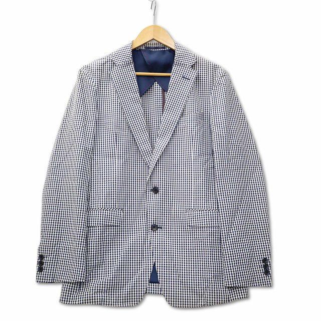 ネイビー プレミアム Navy PREMIUM ギンガムチェック サッカー生地 