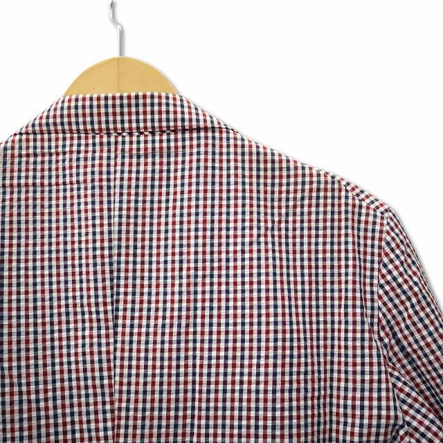 ネイビー プレミアム Navy PREMIUM ギンガムチェック サッカー生地