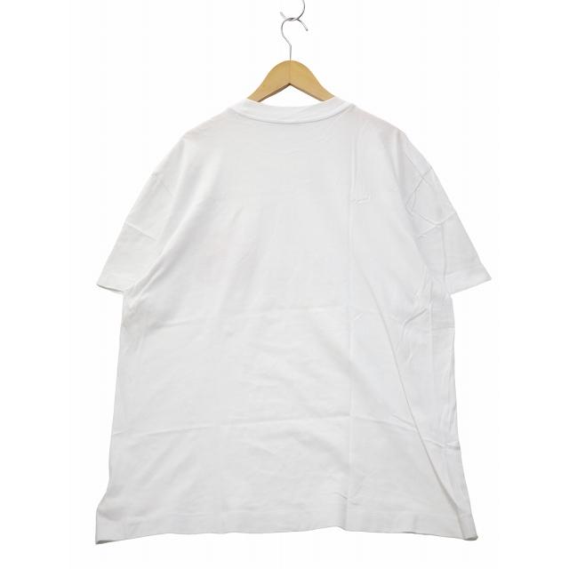 MONCLER 刺繍ロゴ Tシャツ ホワイト MONCLER（モンクレール） クルーネック ロゴプリント 刺繍 半袖
