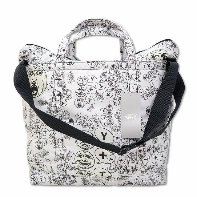未使用品 TOKYO CULTUART by BEAMS 横尾忠則×PORTER TOTE BAG 総柄 アートワーク 2way ショルダー トートバッグ  メンズ レディースの画像