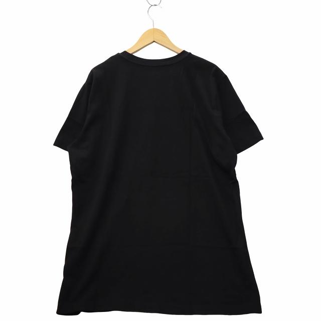 MONCLER（モンクレール） ベロアロゴパッチ 半袖 クルーネック Tシャツ 