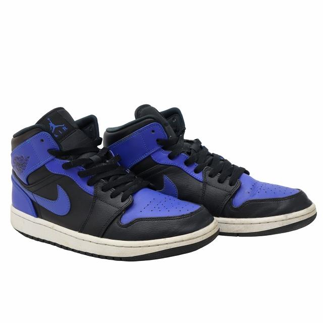 シューズ(男性用) Nike Air Jordan 1 Mid Hyper  27.5 NIKE（ナイキ） NIKE 27.5cm Air Jordan 1 Mid Hyper Royal エア
