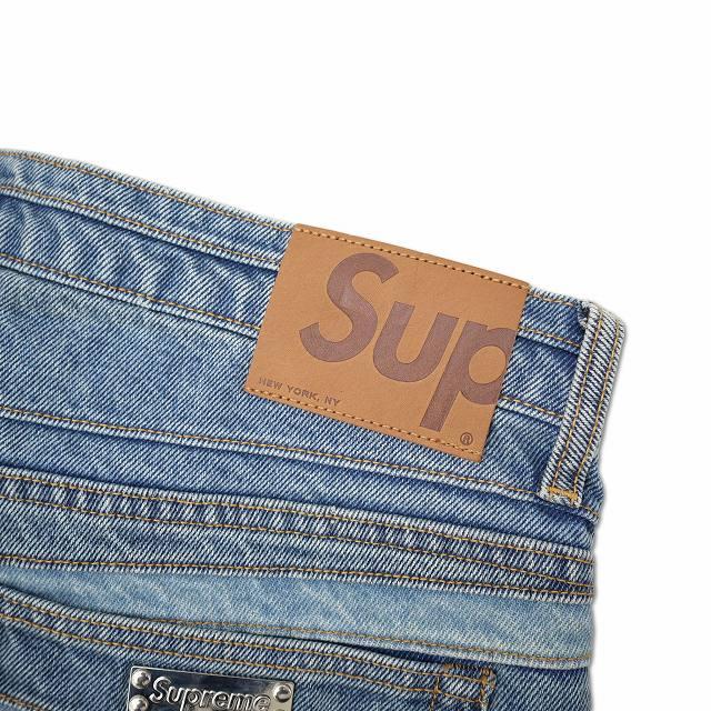 Supreme（シュプリーム） SUPREME Layered Jean ウォッシュ加工 