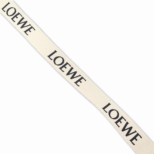 LOEWE（ロエベ） 未使用品 LOEWE K820HF1X48 レザーパッチ キャンバス