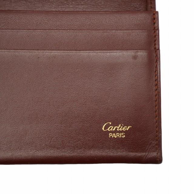 Cartier（カルティエ） マストライン カードケース パスケース WINE