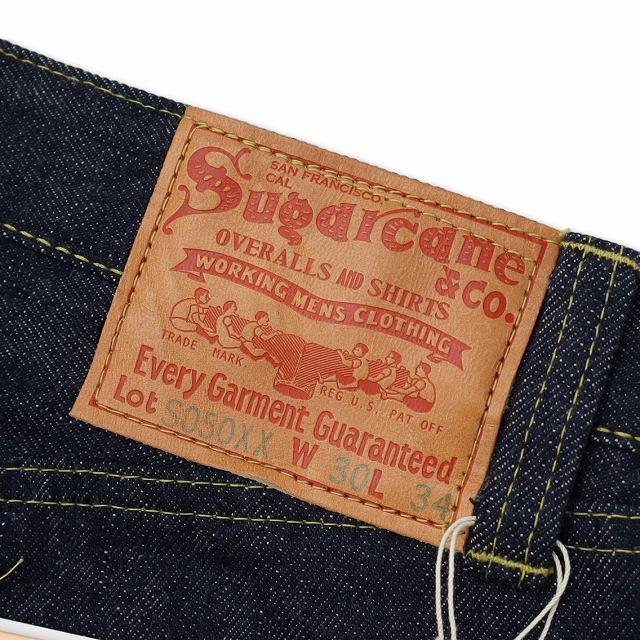 未使用品 シュガーケーン SUGAR CANE 2026SS SC49050 #50 13.5oz DENIM WAIST OVERALLS "1940's SPECIAL" ストレート デニムパンツ W30 L34の画像