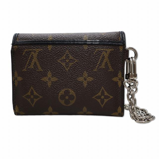 ルイヴィトン マカサー ポルトフォイユコンパクト モノグラム チェーン折り財布 LOUIS VUITTON（ルイ・ヴィトン） LOUIS VUITTON M60167 モノグラム