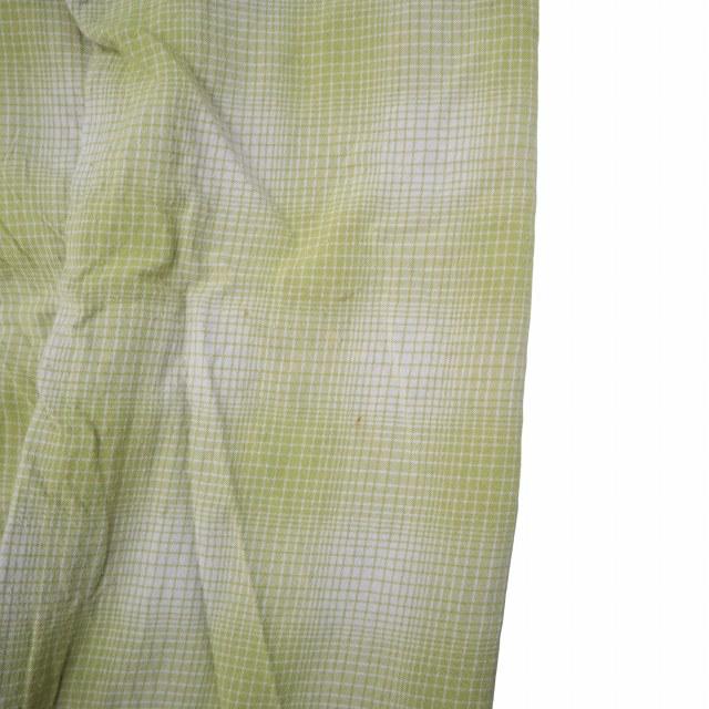 ANCELLM アンセルム RAYON CHECK SHIRT レーヨン チェック ダメージ
