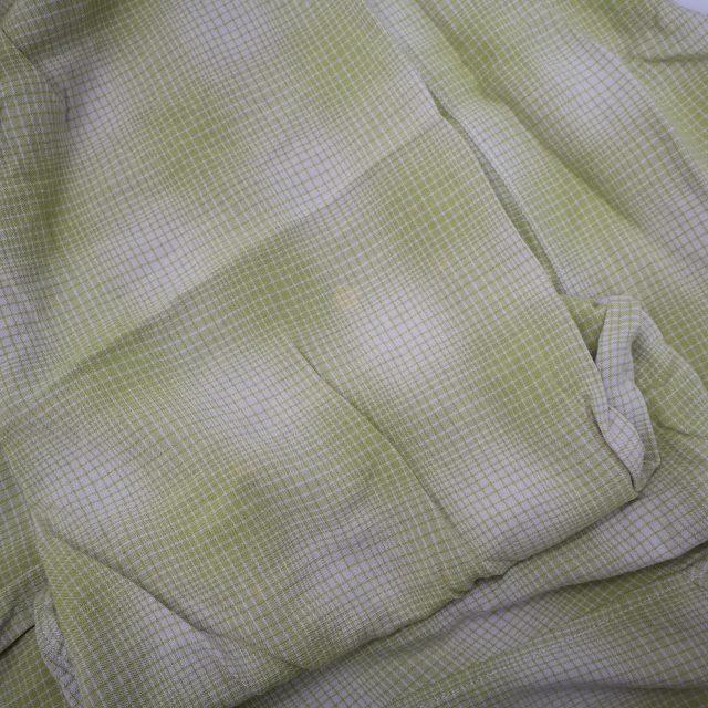 ANCELLM アンセルム RAYON CHECK SHIRT レーヨン チェック ダメージ