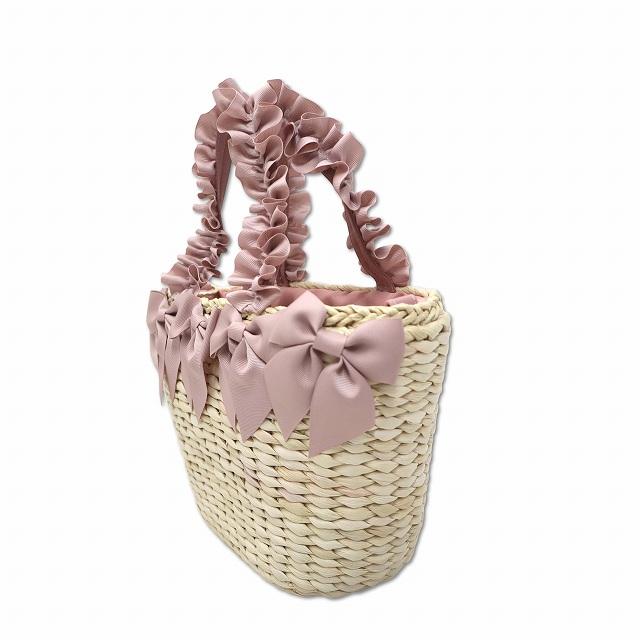 メゾンドフルール Maison de FLEUR フリルハンドル メイズリボン 2way
