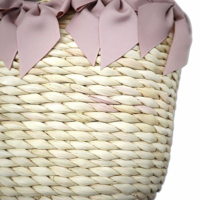 メゾンドフルール Maison de FLEUR フリルハンドル メイズリボン 2way