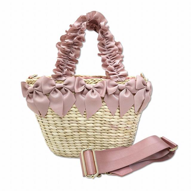 メゾンドフルール Maison de FLEUR フリルハンドル メイズリボン 2way
