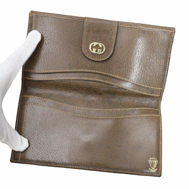 GUCCI（グッチ） ヴィンテージ GG柄 シェリーライン 長財布 BEIGE 