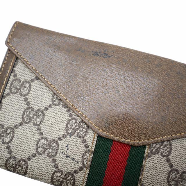 GUCCI（グッチ） ヴィンテージ GG柄 シェリーライン 長財布 BEIGE 