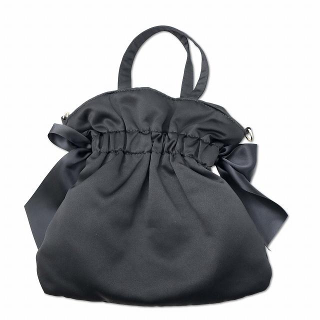 メゾンドフルール Maison de FLEUR ダブルリボン2Wayトートバッグ ブラック レディース |  | 01