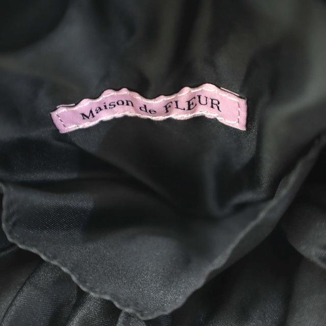 メゾンドフルール Maison de FLEUR ダブルリボン2Wayトートバッグ ブラック レディース |  | 02