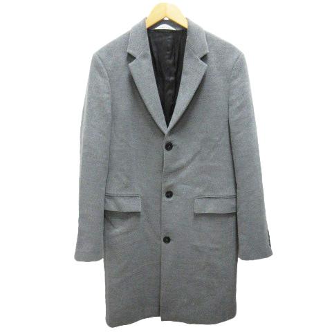 中古 ザラマン Zara Man チェスターコート ジャケット シングル M グレー メンズ ベクトル 古着 0 ブランド古着販売のベクトル 通販 Yahoo ショッピング