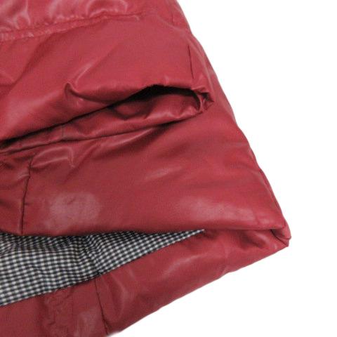 注目ブランド New Barneys 中古 バーニーズニューヨーク 中古 バーニーズニューヨー York New Barneys York 古着 ベクトル レディース レッド 11ar ロング ウエストマーク ファー フード フェザー混 ダウンコート コート アウター Dagl Tg