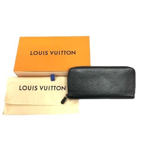 ルイヴィトン LOUIS VUITTON M62902 ジッピーウォレット ヴェルティカル レザー 長財布 モノグラム シャドウ エンボス 黒 ブラック メンズ｜vectorpremium｜09