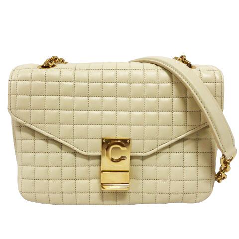 CELINE セリーヌ セー C ミディアム チェーンバッグ ショルダー CELINE セリーヌ セー C ミディアム チェーンバッグ ショルダー