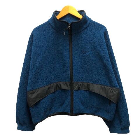 中古 ナイキ Nike ブルゾン ジャンパー フリース ボア ワンポイントロゴ 長袖 Xxl 青 ブルー レディース ベクトル 古着 0 ブランド古着販売のベクトル 通販 Yahoo ショッピング
