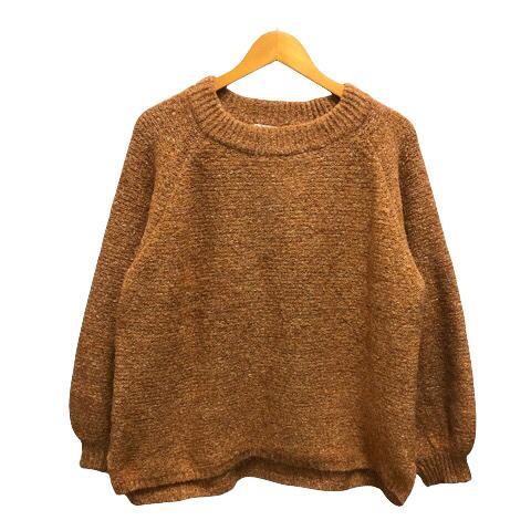 中古 チャオパニック ティピー Ciaopanic Typy ニット セーター クルーネック ウール混 サイドスリット 長袖 One オレンジ レディース ベクトル 古着 0 ブランド古着販売のベクトル 通販 Yahoo ショッピング