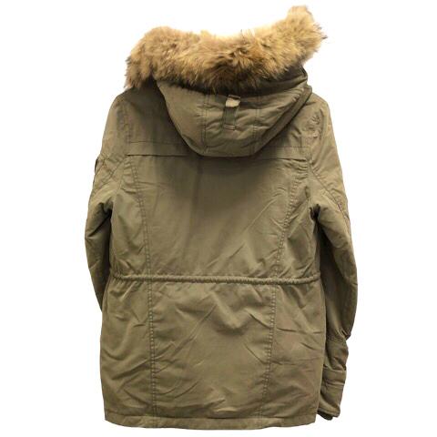 マウジー モッズコート/ミリタリーコート/フードファー レディース/M