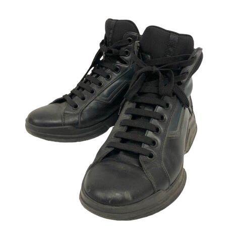 プラダスポーツ PRADA SPORT 4T2802 BSY Leather Sneaker 41 