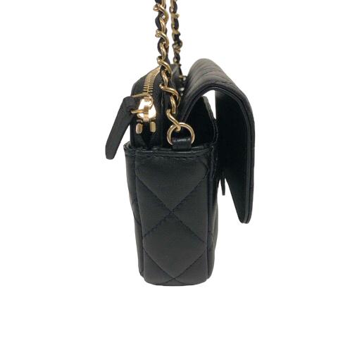 CHANEL シャネル マトラッセ ミニチェーンショルダー 長財布 CHANEL シャネル マトラッセ ミニチェーンショルダー 長財布