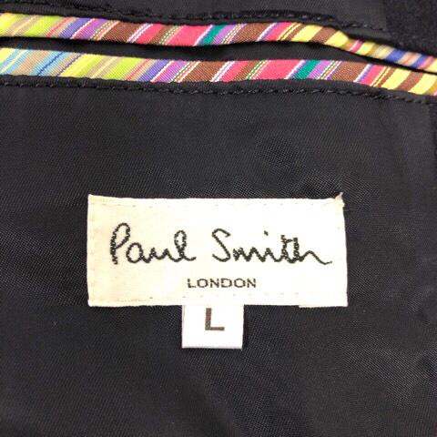 ポールスミス PAUL SMITH LONDON テーラードジャケット サイドベンツ ウール混 453312 L 紺 ネイビー メンズ｜vectorpremium｜03