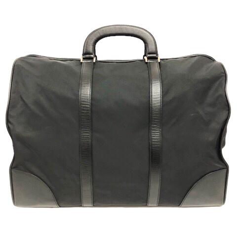 PRADA プラダ ボストンバッグ ハンドバッグ ナイロン レザー PRADA プラダ ボストンバッグ ハンドバッグ ナイロン レザー