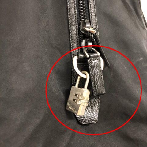 PRADA プラダ ボストンバッグ ハンドバッグ ナイロン レザー PRADA プラダ ボストンバッグ ハンドバッグ ナイロン レザー