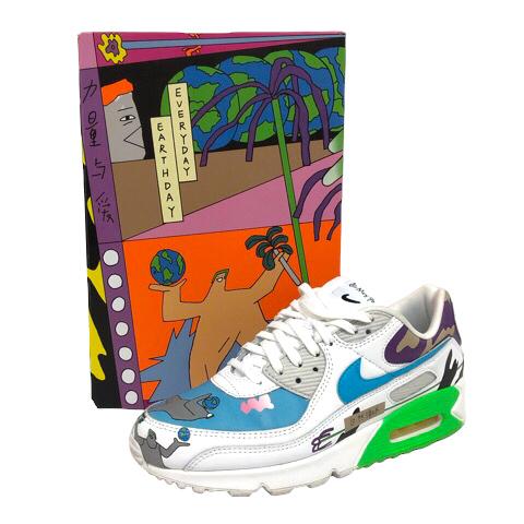 NIKE ナイキ cz3992-900 FLYLEATHER ローハンワン×エア マックス 90  