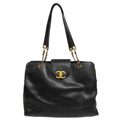 シャネル CHANEL A01992 スーパーモデルバッグ キャビアスキン 