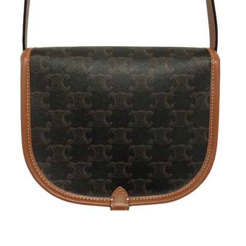 CELINE セリーヌ 美品 ショルダーバッグ トリオンフ キャンバス CELINE セリーヌ 美品 ショルダーバッグ トリオンフ キャンバス
