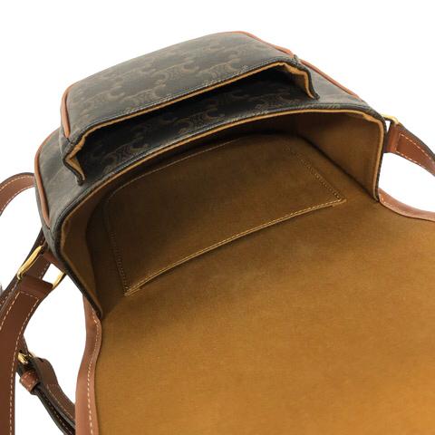 CELINE セリーヌ 美品 ショルダーバッグ トリオンフ キャンバス CELINE セリーヌ 美品 ショルダーバッグ トリオンフ キャンバス