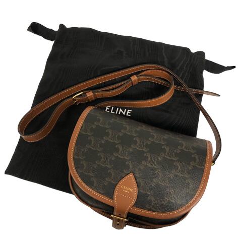 CELINE セリーヌ 美品 ショルダーバッグ トリオンフ キャンバス CELINE セリーヌ 美品 ショルダーバッグ トリオンフ キャンバス