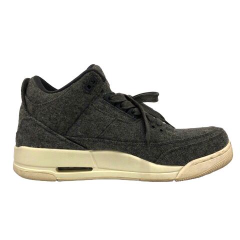 ナイキ NIKE 854263-004 AIR JORDAN 3 RETRO WOOL エア ジョーダン 3 レトロ ウール スニーカー ハイカット 28.5 グレー メンズ｜vectorpremium｜06