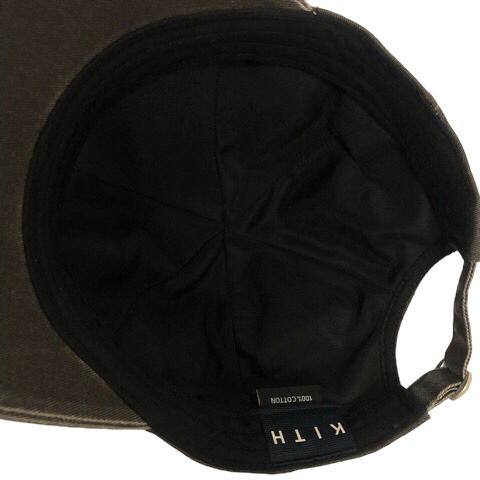 キス KITH 21SS Serif Cap キャップ 野球帽 ウォッシュ加工 ワン 
