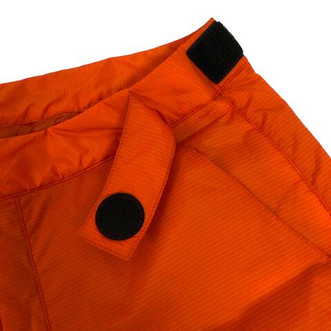 【中古】未使用品 グッチ GUCCI ｘTHE NORTH FACE 663764 ナイロンカーゴパンツ ボトムス ロゴ プリント 中わた M オレンジ メンズ GUCCI（グッチ） 未使用品 xTHE NORTH FACE 663764 ナイロンカーゴ