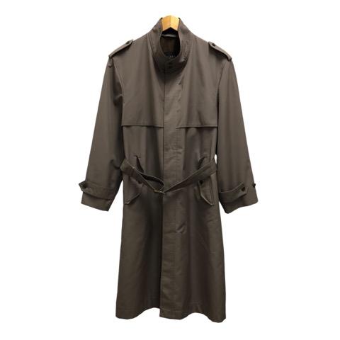 ランバン lanvin L ジャケット ピーコート アウター ロゴ 茶 メンズ 