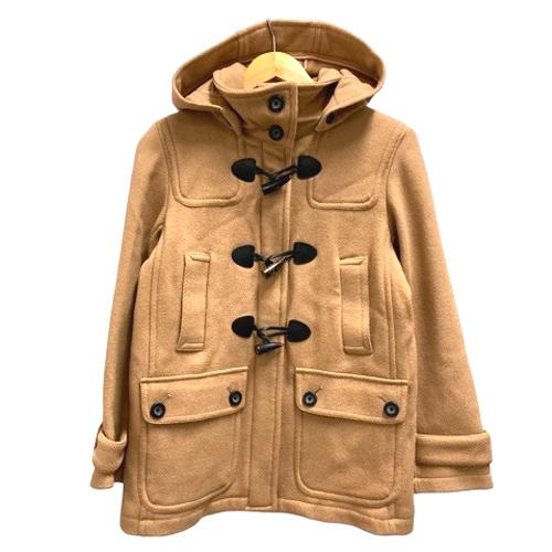 エディーバウアー EDDIE BAUER ダッフルコート フード ウール混 ミドル