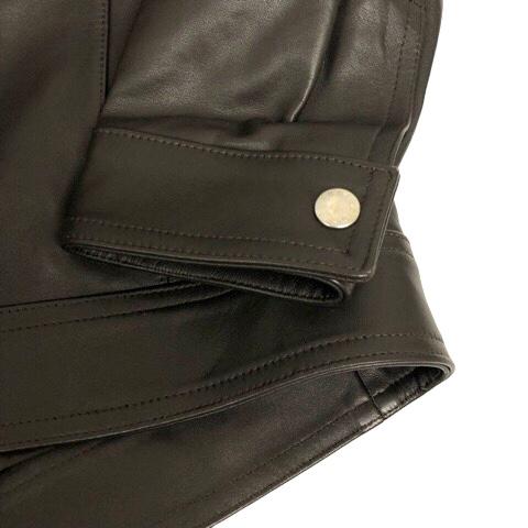 未使用品 エンメティ EMMETI JURI シングルライダースジャケット 未使用品 エンメティ EMMETI JURI シングルライダースジャケット