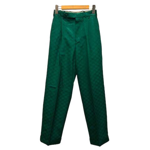 グッチ GUCCI 675587 パンツ ボトムス スラックス GGキャンバス ロゴ 