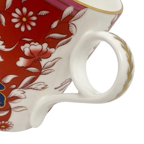 未使用品 ウェッジウッド WEDGWOOD 食器 マグカップ コップ 総柄 花柄 