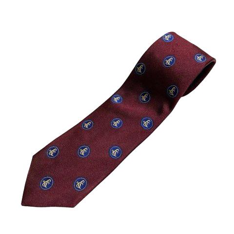 ドレイクスDrake's ネクタイネイビー小紋