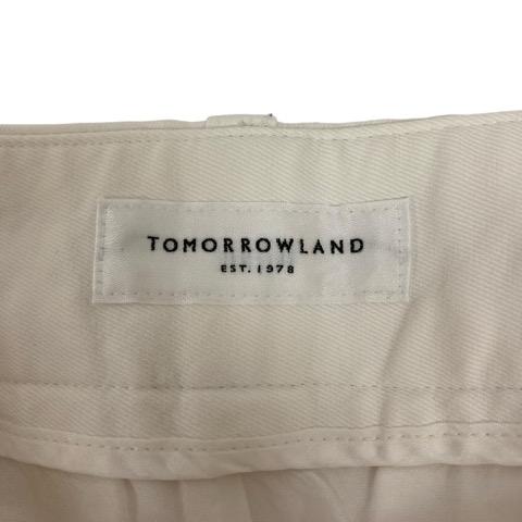 デプレ DES PRES トゥモローランド パンツ 無地 タック コットン混 34
