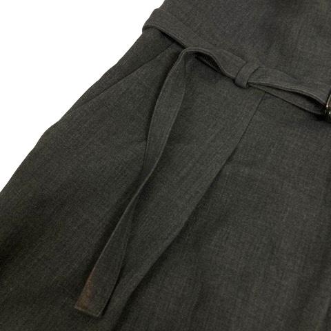 エンフォルド ENFOLD サロペット パンツ ボトムス タック ベルト
