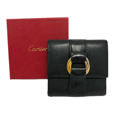 Cartier（カルティエ） Cartier L3000665 トリニティ レザー 財布 